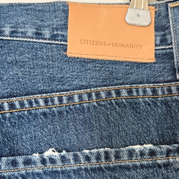 Citizens Of Humanity High Rise Jeans - Dark Blue - Picture 3 of 7